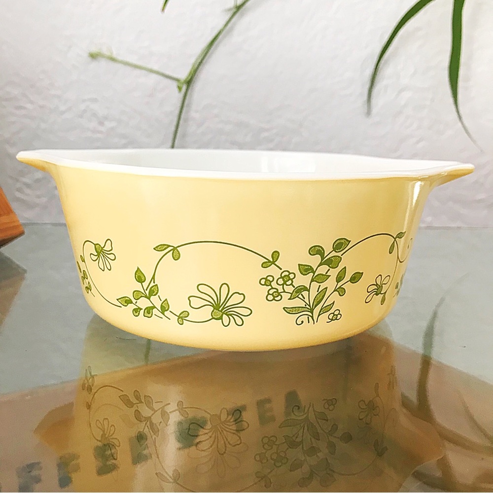 Vintage PYREX 472-B 750ml “Shenandoah” Pattern Corning Ware Dish